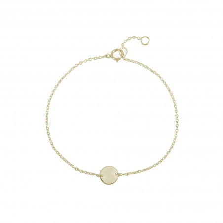 Pulsera Plata - Circulo 8mm