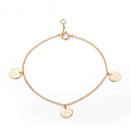 Pulsera Plata - Circulos 8mm