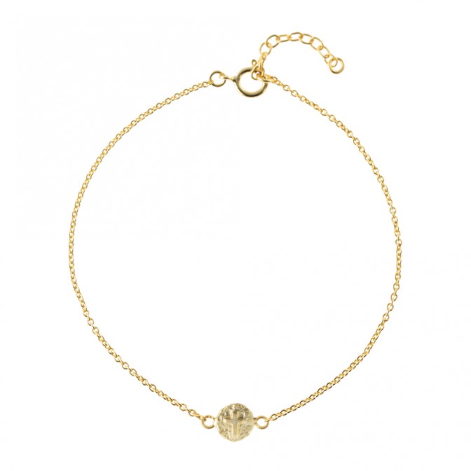 Pulsera Plata - Cruz 6mm