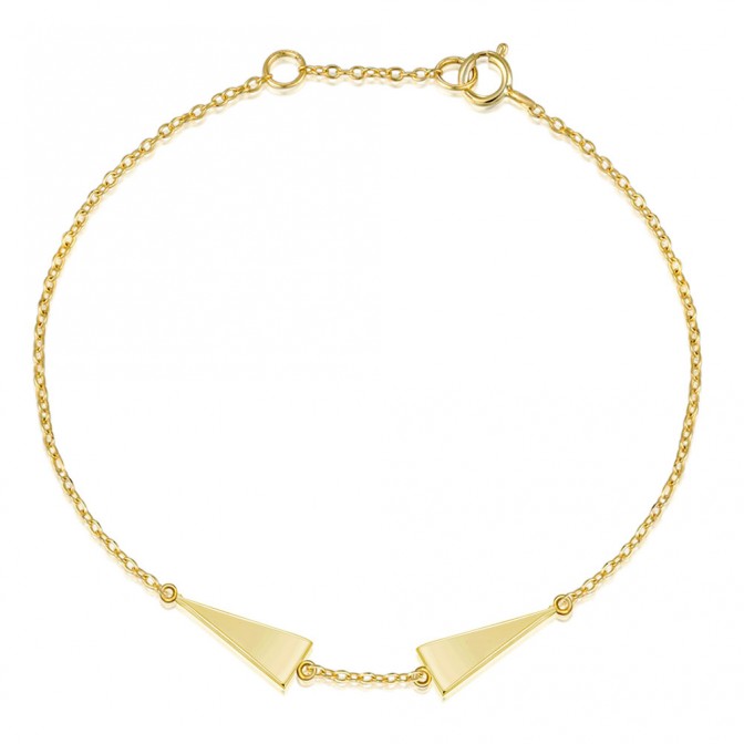 Pulsera Plata - Flecha 14mm