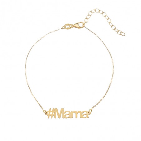 Pulsera Plata - MAMA 24mm