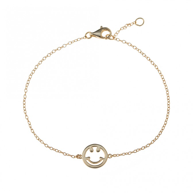 Pulsera Plata - Smile 10mm