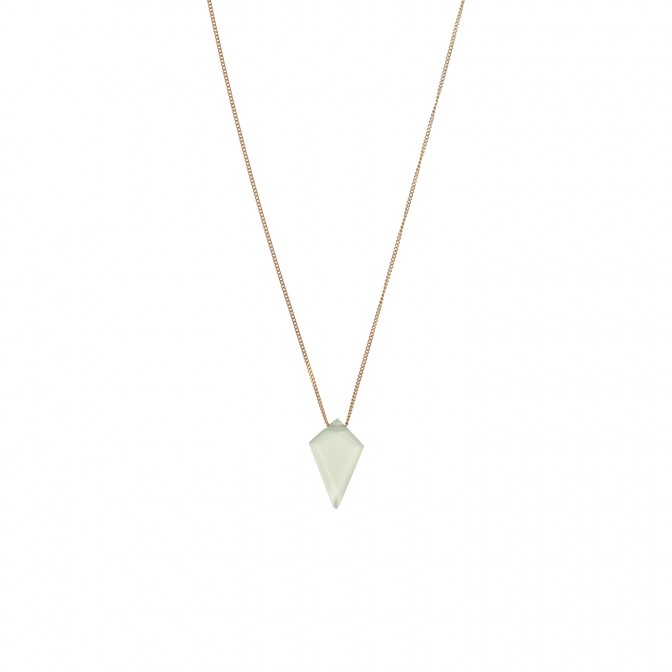 Stone Necklace - 11*18 Rombus