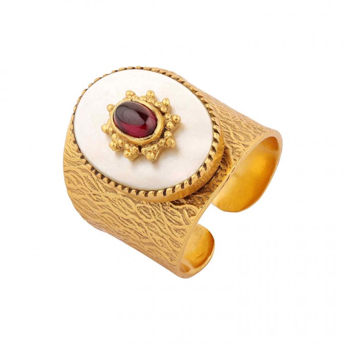 Anillo Bronce - Abierto Minerales - Bañado Oro