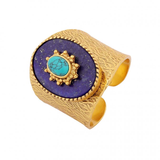 Anillo Bronce - Abierto Minerales - Bañado Oro 2