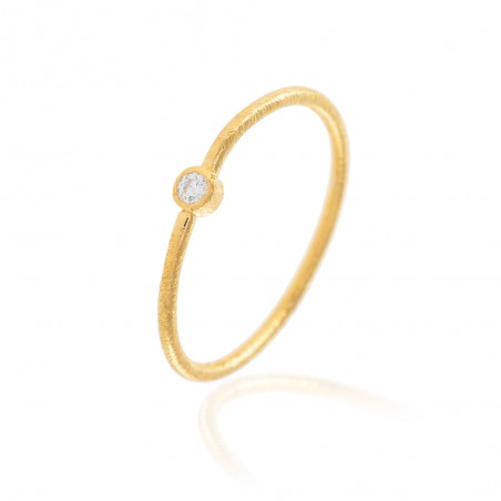 Anillo Circonita - 2 mm