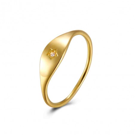 Anillo Circonita - Estrella