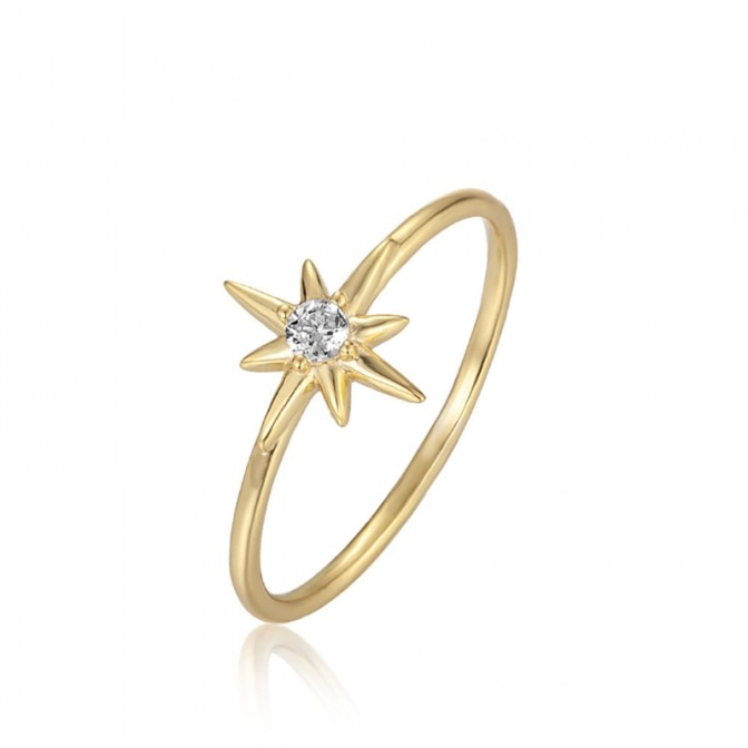 Anillo Circonita - Estrella