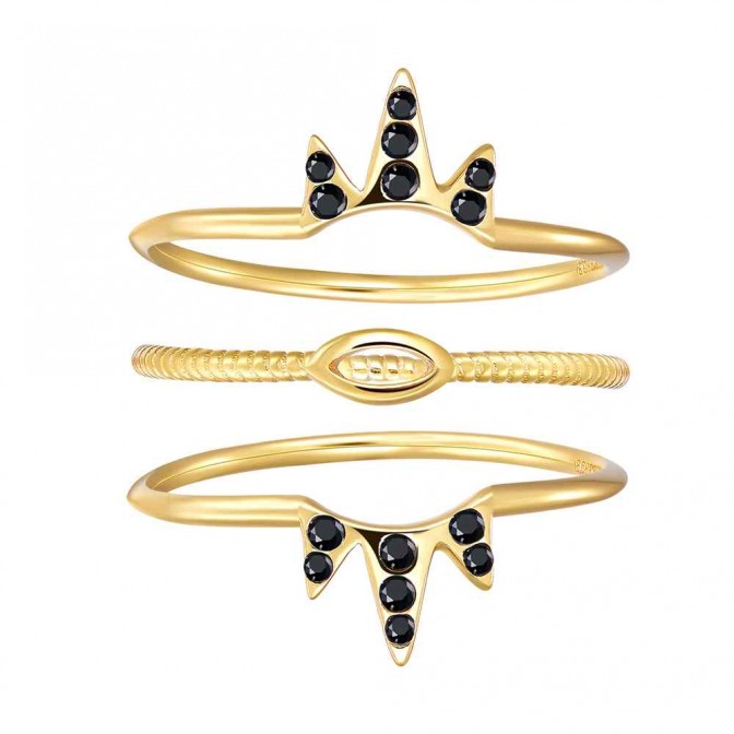 Anillo Circonita - Triple 2