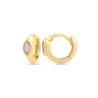 Pendientes Mineral Aro - Ext 12mm (Int 8mm) -  Bañada Oro