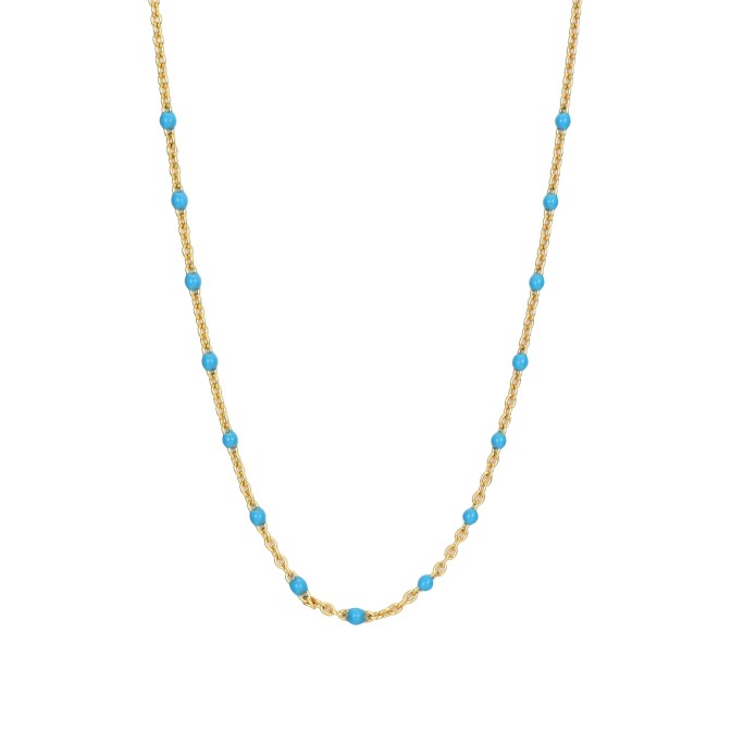 Collar Acero - Enamel - 38 + 5 cm - Color Oro