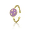 SORTIJA ESMALTE ESTRELLAS CIRCONITAS