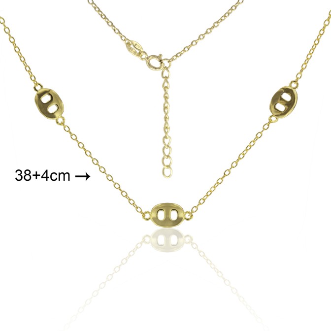 GARGANTILLA LISA "CALABROTE" 38+4cm