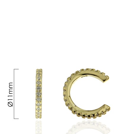 EAR CUFF CIRCONITA 11MM EXT.