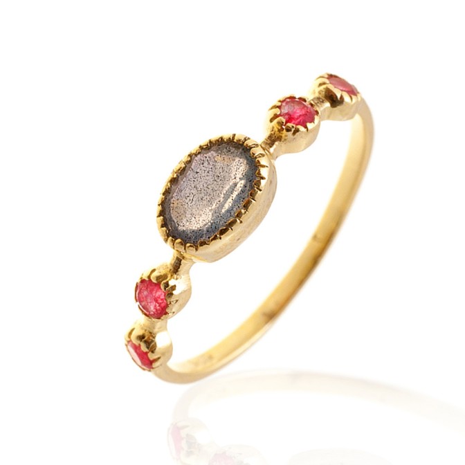 Anillo Mineral - 5*7mm