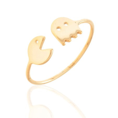 Anillo Plata - Pac Man