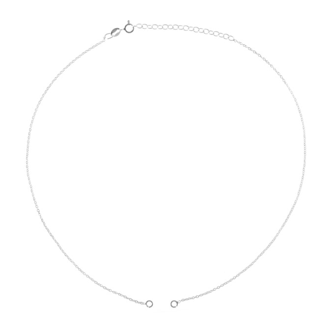 Cadena Plata - 40 CM