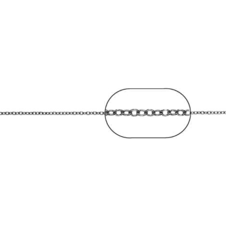 Cadena Rolo - 0.3mm - 1mt