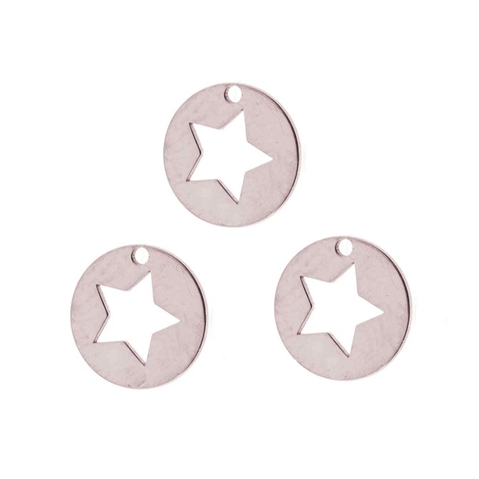 Charm - Placa Estrella 12mm