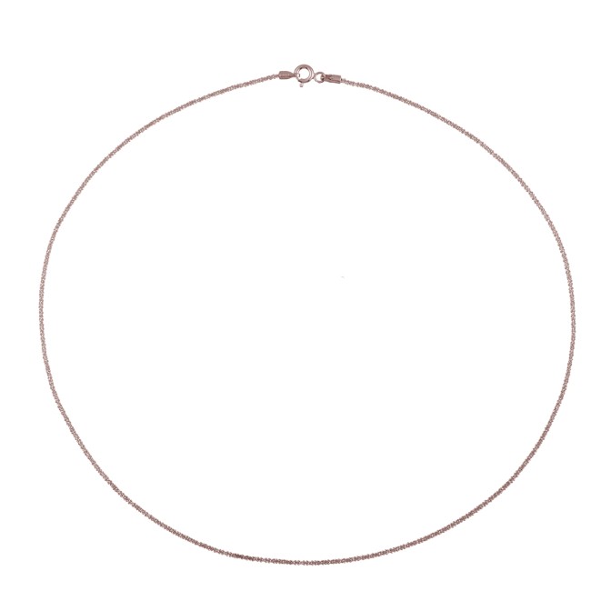 Cadena Margherita - 42 cm - Bañado Oro y Plata Rodiada