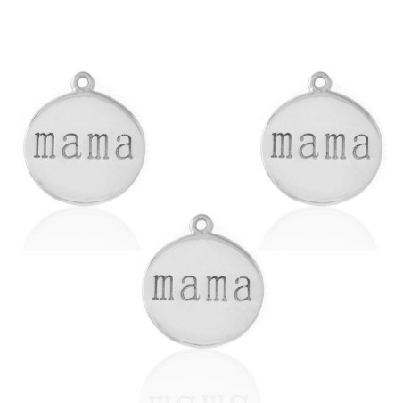 Charm Placa - Mama 12mm