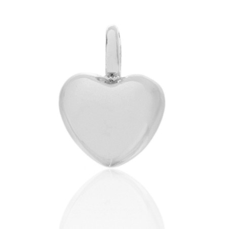 Charm Plata - Corazon 8*8mm