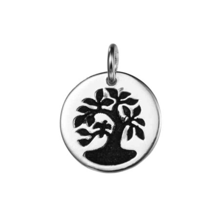 Charm Circulo 10mm - Arbol