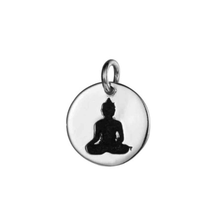 Charm Plata 10mm - Buddha