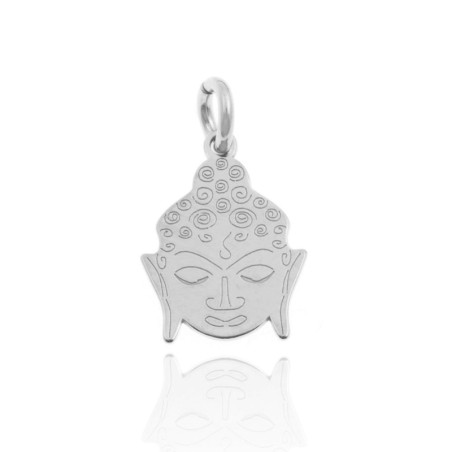 Charm Plata - Buddha 12mm