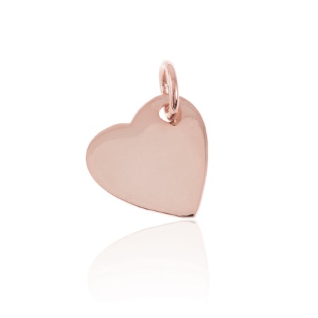 Charm Plata - Corazon 12mm