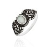 Anillo Mineral  - Oval 6*3,5mm - Plata