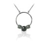 Collar 3 Mineral - Circulo 22mm - 38+2+2cm