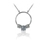 Collar 3 Mineral - Circulo 22mm - 38+2+2cm