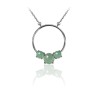 Collar 3 Mineral - Circulo 22mm - 38+2+2cm