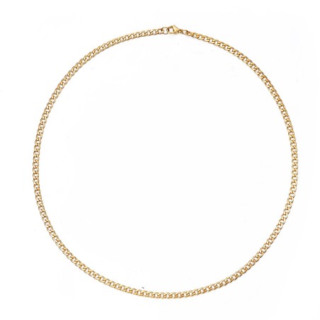 Collar - 40 cm - 4mm - Bañado Oro