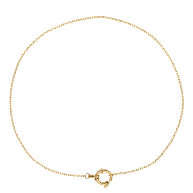 Collar Acero - Reasa - 40 cm - Chapado Oro