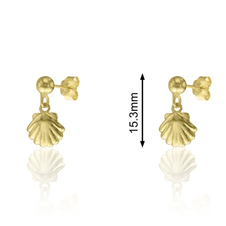 CPE1493 - PENDIENTES CONCHA