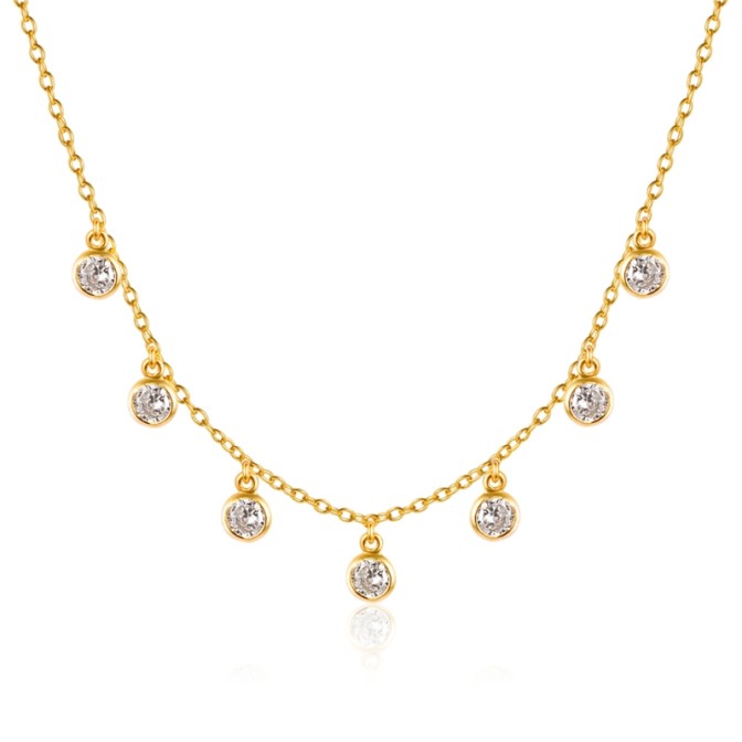 Collar Circonita - 7 CZ