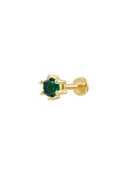 Piercing Acero Circonita - 4 mm - 1 Unidade Piercing Acero Circonita - 4 mm - 1 Unidade
