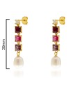 CPE1600 - PENDIENTES LARGOS TALLA PRINCESA MIX COLOR