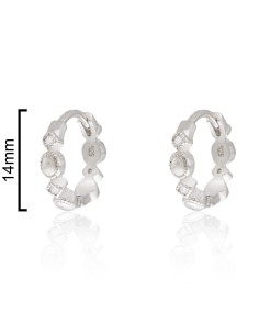 CPA0392 - ARGOLLAS MOTIVO CIRCULAR CON ROMBO Y CIRCONITA