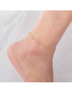 Tobillera Circonita - Charm 3mm - 22+3 Cm 2