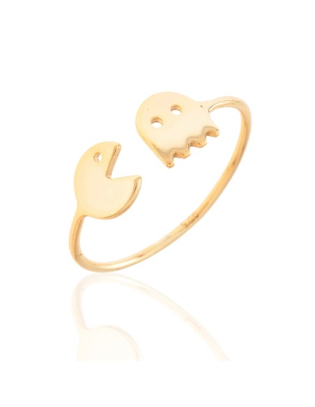 Anillo Plata - Pac Man
