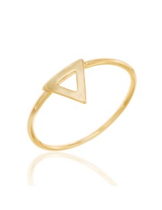 Anillo Plata - Triangulo 2