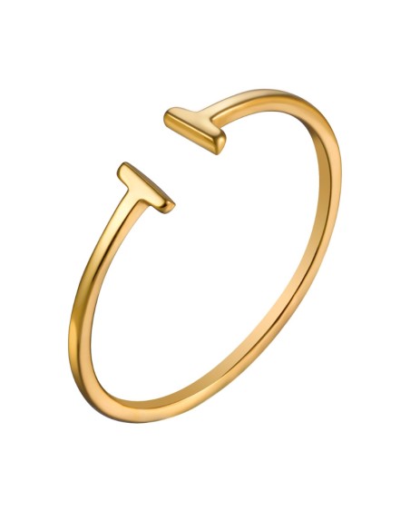 Anillo Plata - Abierto Barrita