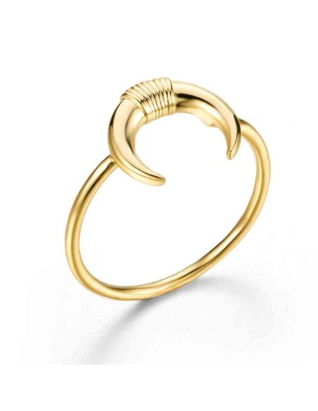 Anillo Plata - Cuerno