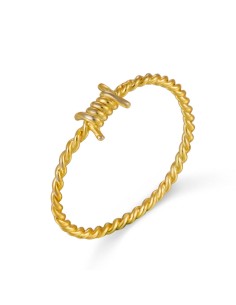 Anillo Plata - Trenza 2