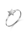 Anillo Plata - Estrella 8mm