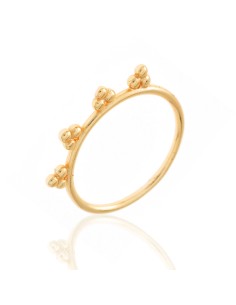 Anillo Plata - Bolitas 2