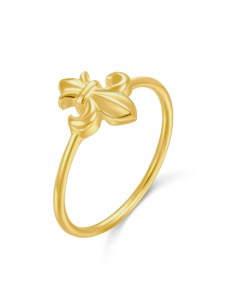 Anillo Plata - Flor de Lis 2